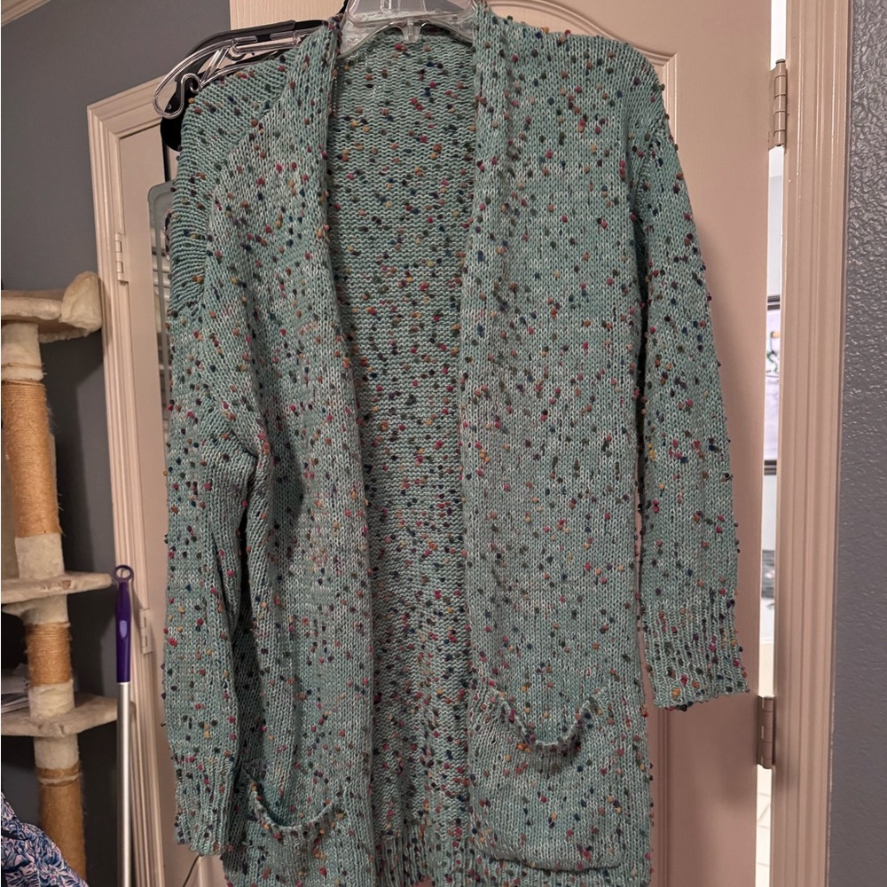 Popcorn cardigan